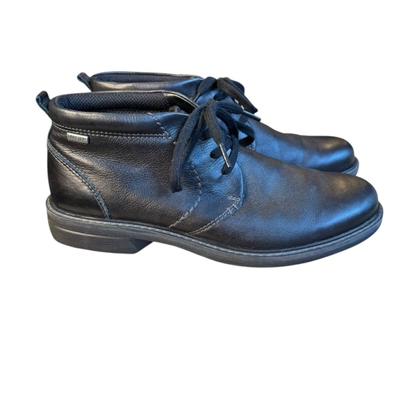 ECCO Gore-Tex Turn Chukka 9.5 GTX 43 Mens Lace Up Chukka Boot Black - Picture 4 of 10